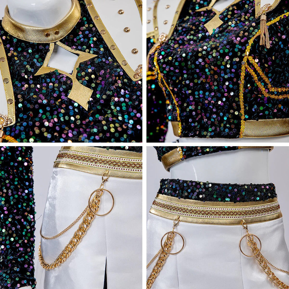 Nova | Sequin Dance Costume Set