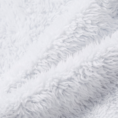 Tamsin | Hooded Sherpa-Lined Denim Jacket