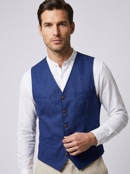 Matteo | Button-Front Men's Waistcoat