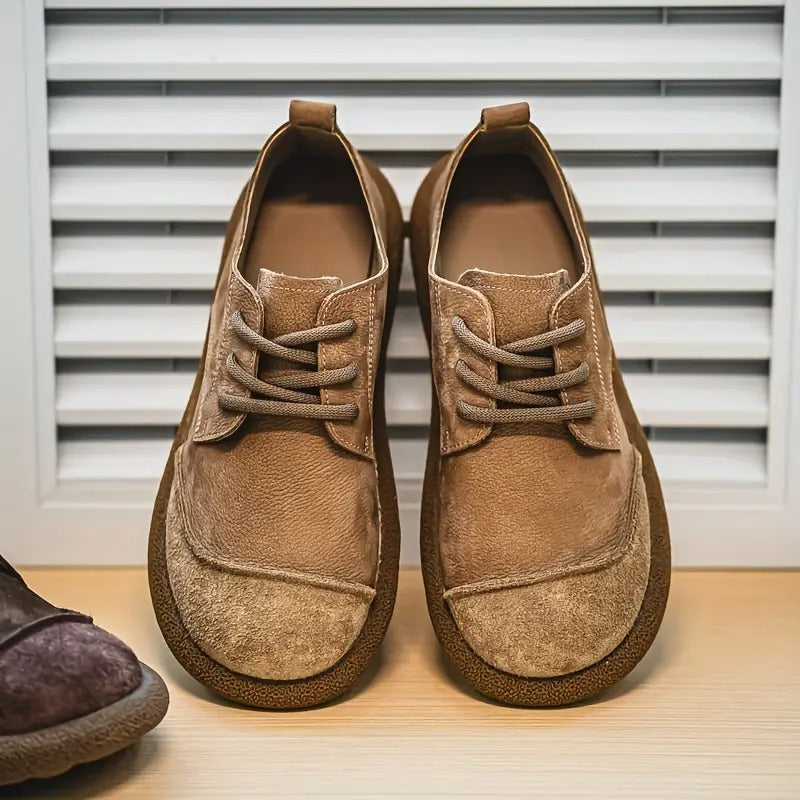 Men's Genuine Leather Orthopedic Shoes | Comfortable Elegant Dress Footwear 0