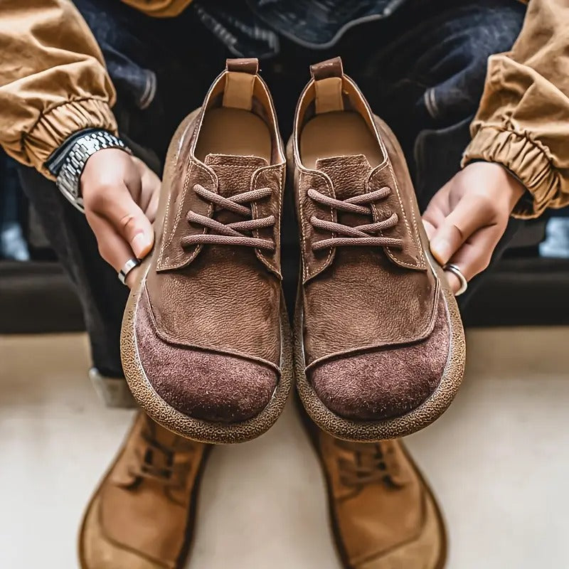 Men's Genuine Leather Orthopedic Shoes | Comfortable Elegant Dress Footwear 4