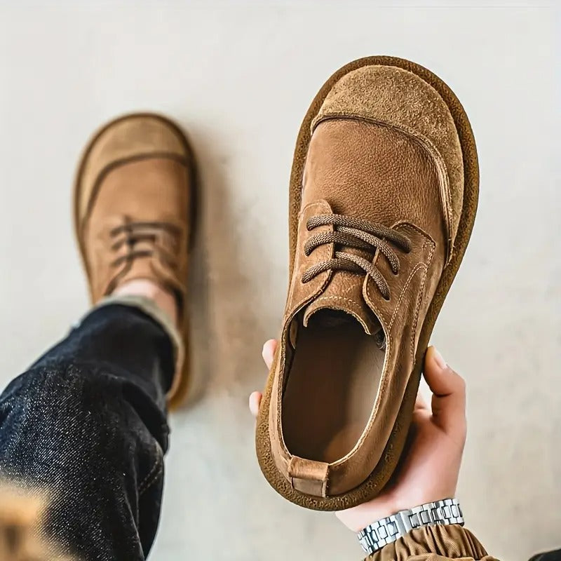 Men's Genuine Leather Orthopedic Shoes | Comfortable Elegant Dress Footwear 8