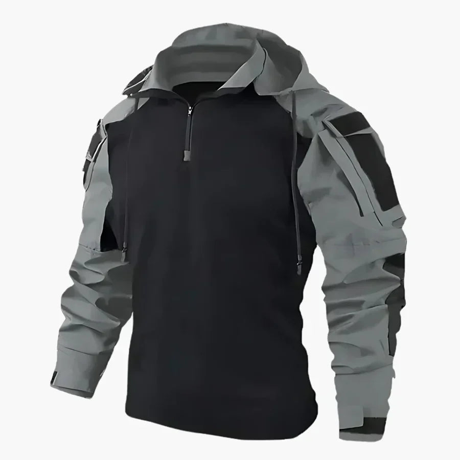 Men's Lightweight Water-Resistant Combat Jacket | Durable Versatile Autumn Winter Outerwear 2