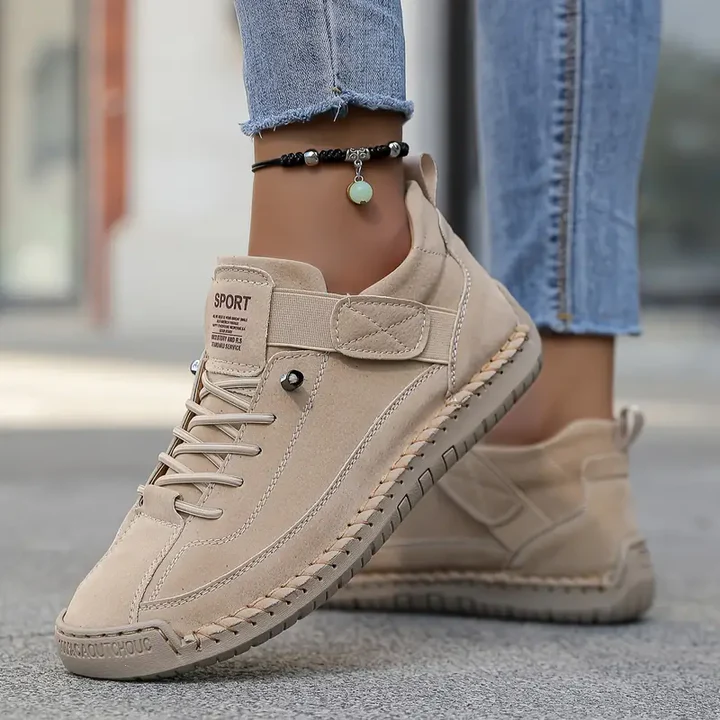 Men's Premium Leather Orthopedic Sneakers | Comfortable Wide Fit All-Season Shoes 1