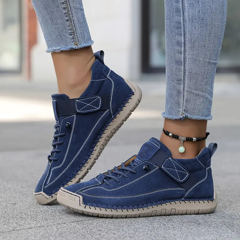 Men's Premium Leather Orthopedic Sneakers | Comfortable Wide Fit All-Season Shoes 4