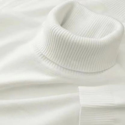 Men's Premium Wool Blend Turtleneck Sweater | Classic Comfortable Autumn Knitwear 2