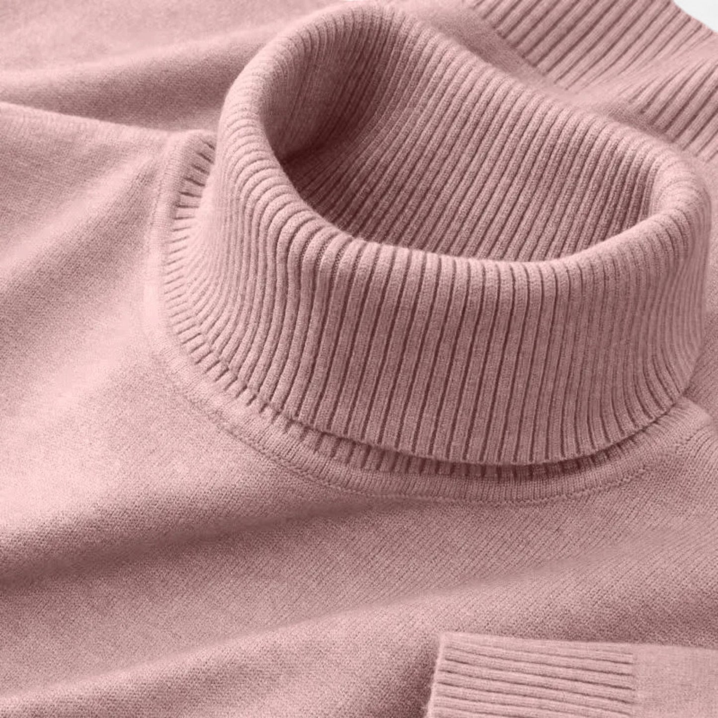 Men's Premium Wool Blend Turtleneck Sweater | Classic Comfortable Autumn Knitwear 6