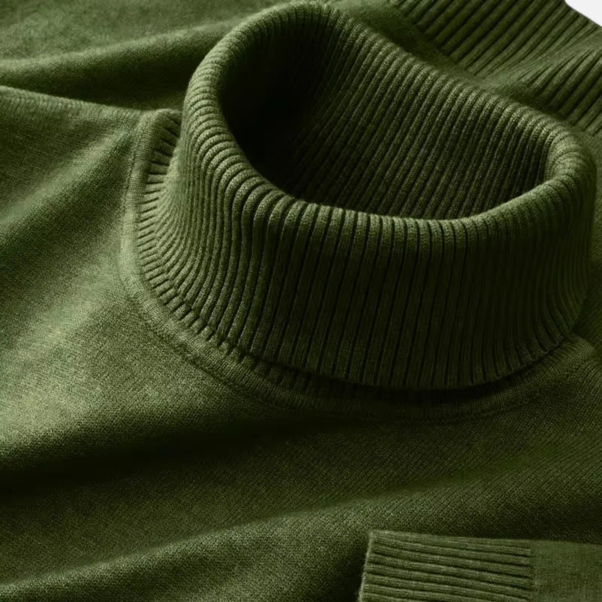 Men's Premium Wool Blend Turtleneck Sweater | Classic Comfortable Autumn Knitwear 8