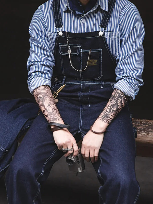 Polaris | Indigo Denim Work Overalls