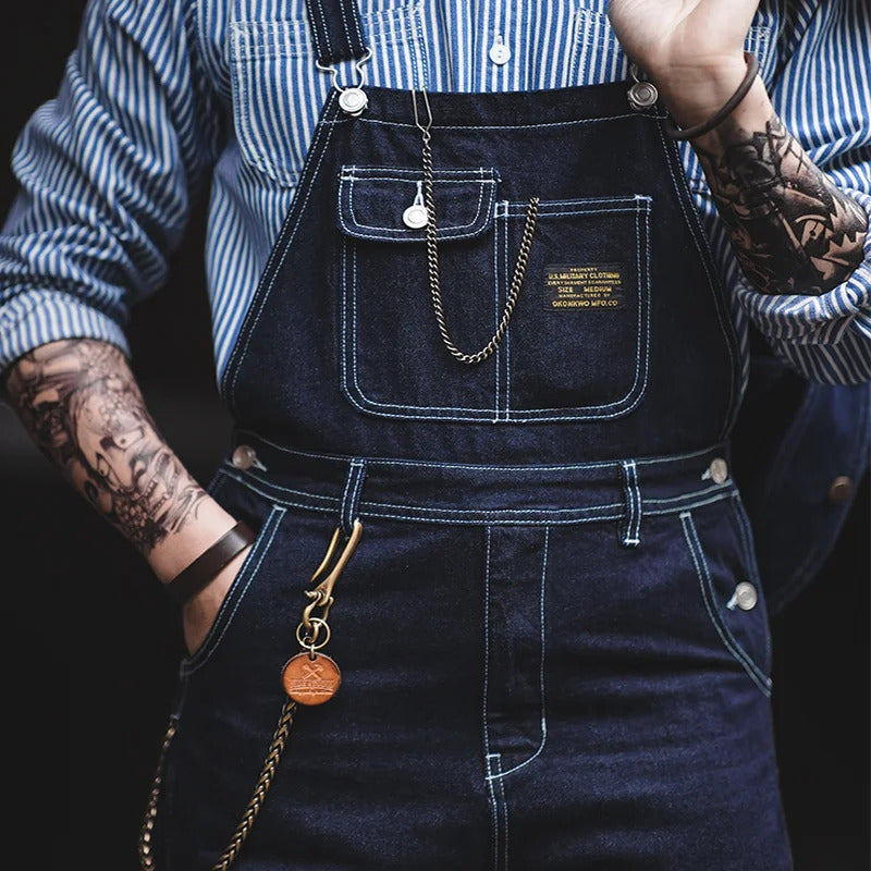 Polaris | Indigo Denim Work Overalls