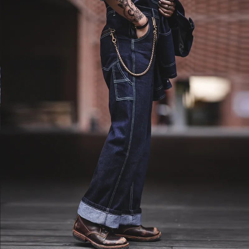 Polaris | Indigo Denim Work Overalls