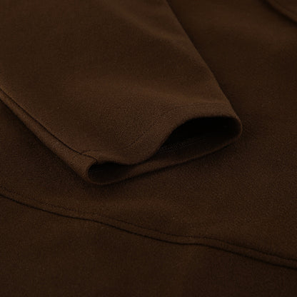 Elodie | Belted Wool Blend Wrap Coat