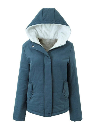 Harper | Hooded Fleece-Lined Puffer Jacket