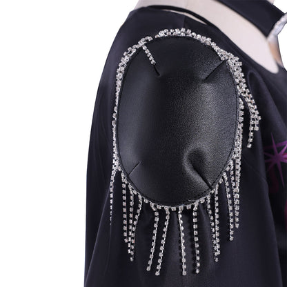 Kids & Adult KPop Mira Costume Fashion Stage Performance Outfit Mira Cosplay Top Skirt and Accessories