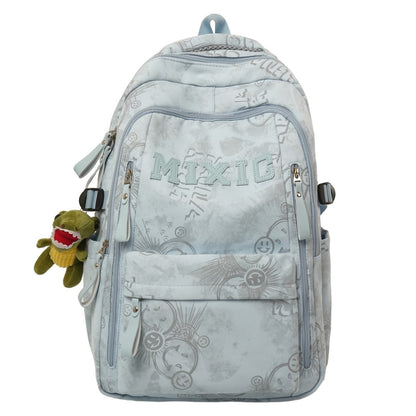Urban Graphic Print School Backpack