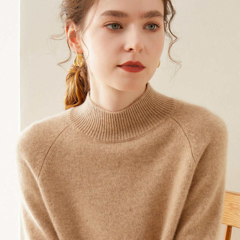 Anouk | Women's Half Turtleneck Knit Sweater