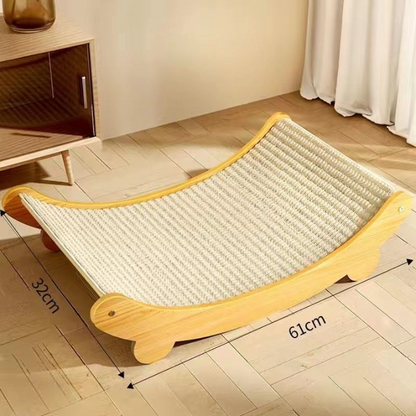 4-in-1 Cat Scratching Pad and Bed