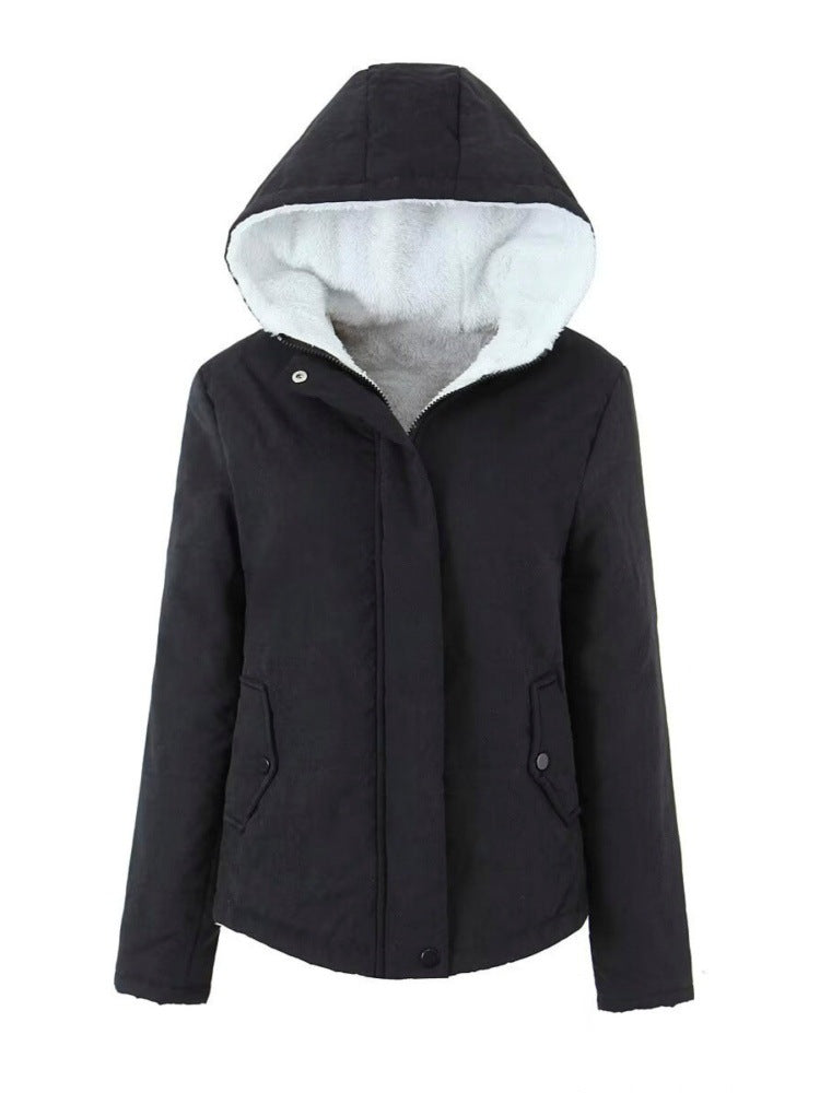 Harper | Hooded Fleece-Lined Puffer Jacket