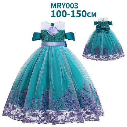 Coralie | Mermaid Princess Costume Dress