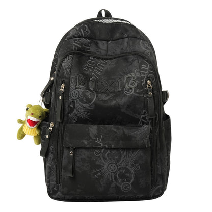 Urban Graphic Print School Backpack