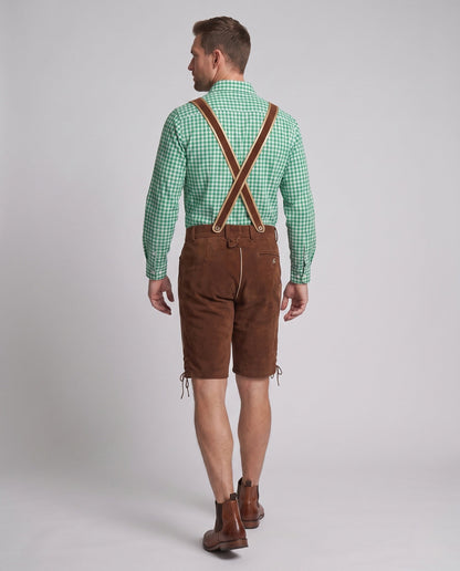 Halden | Embroidered Trachten Bib Pants