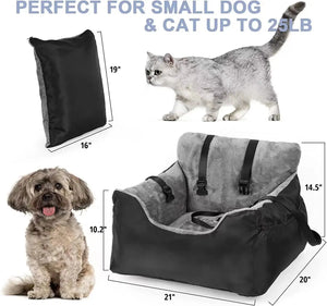 Luxury Dog Car Seat Pet Car Seat for Large Medium Dogs