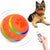 Smart Electric Dog Toy Ball with LED Flashing Light - Rechargeable Remote-Controlled Interactive Chew Ball Toy