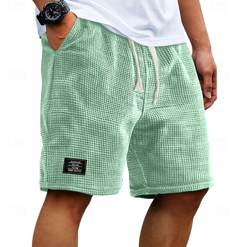 Marco | Casual Waffle Summer Shorts