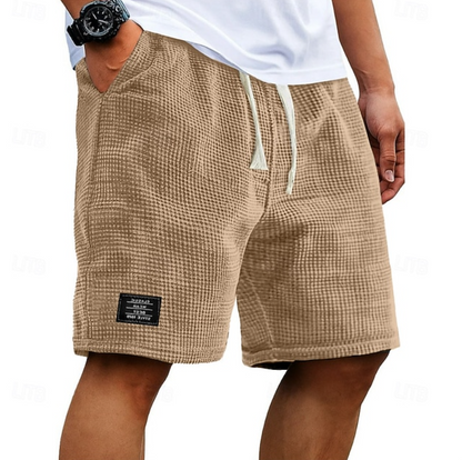Marco | Casual Waffle Summer Shorts