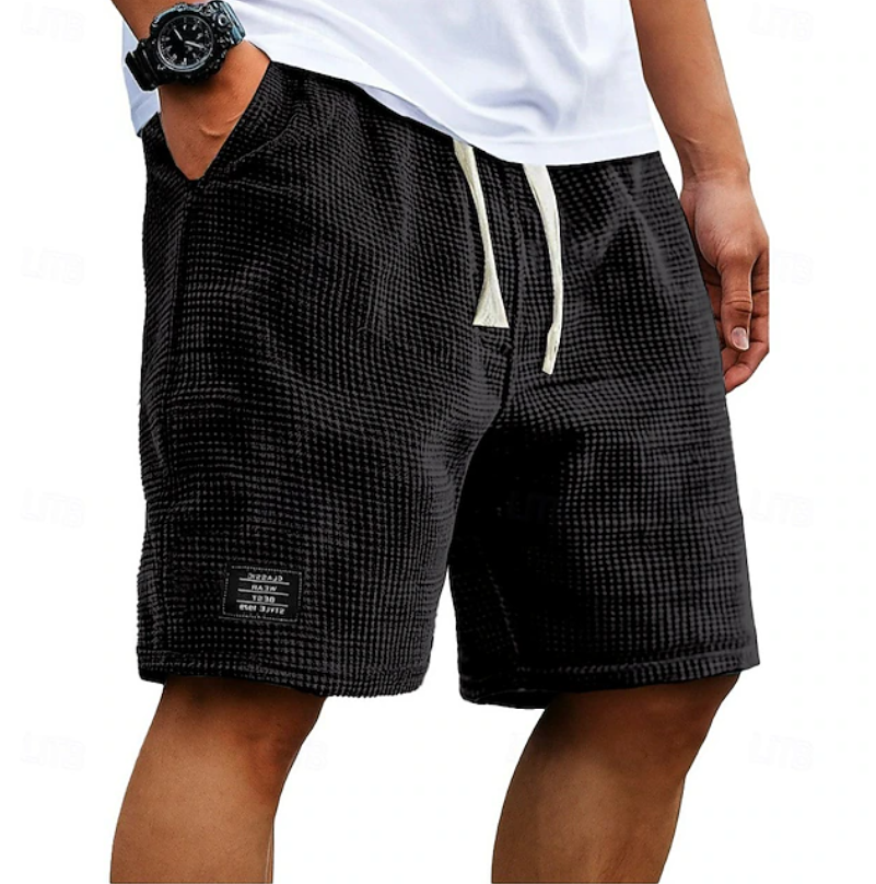 Marco | Casual Waffle Summer Shorts