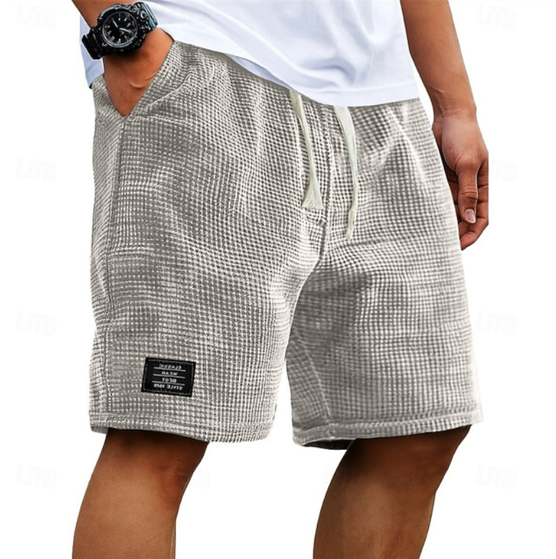 Marco | Casual Waffle Summer Shorts