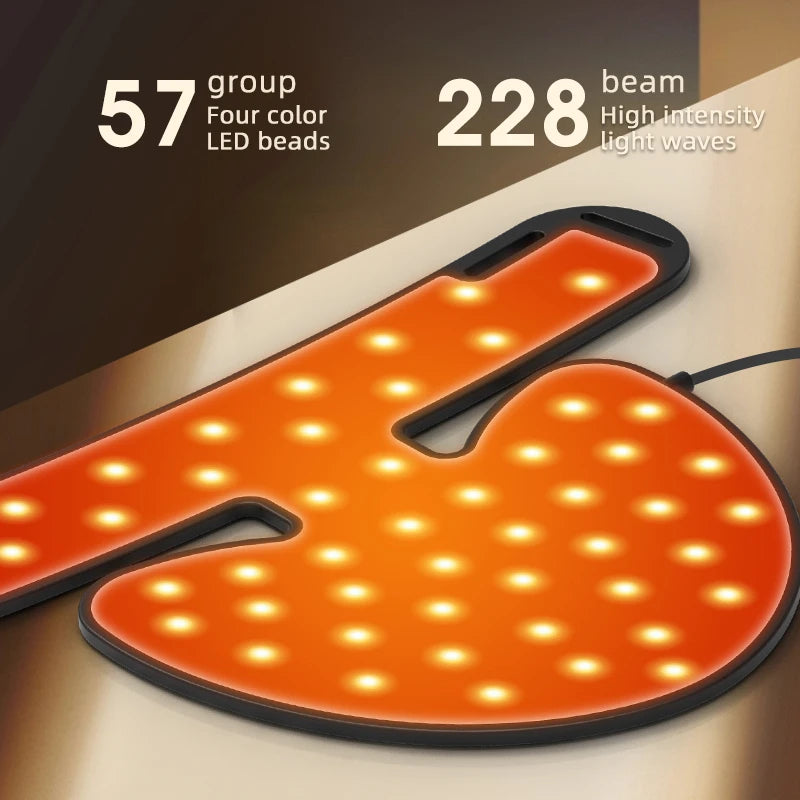 Infrared LED Red Light Therapy Neck & Chest Mask