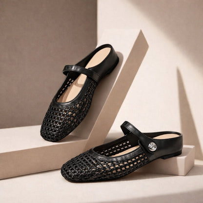 Sienna | Stylish Women's Summer Mules Flat Slip-on