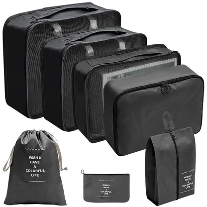 7-Piece Travel Organizer Set – Streamline Your Packing with Ease
