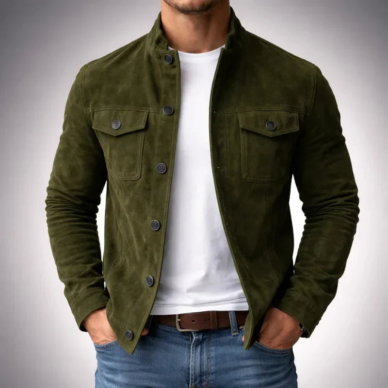 Apollo | Classic Pocket Suede Jacket
