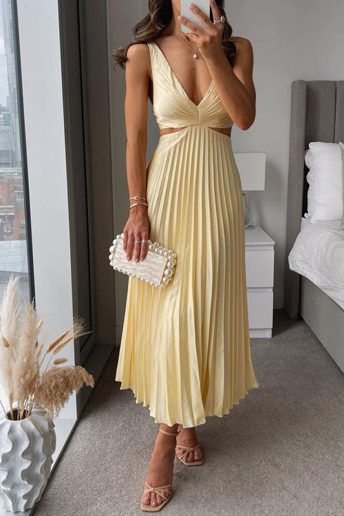 Women's Breathable Maxi Dress | Elegant Flowing Summer Attire for Wedding Guests 0