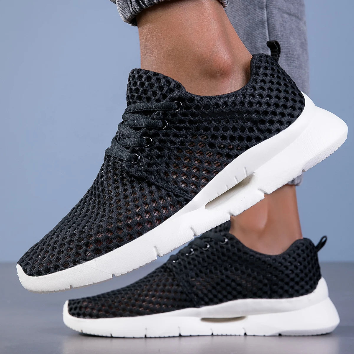 Women's Breathable Mesh Sneakers | Comfortable Slip-On Walking Shoes 4