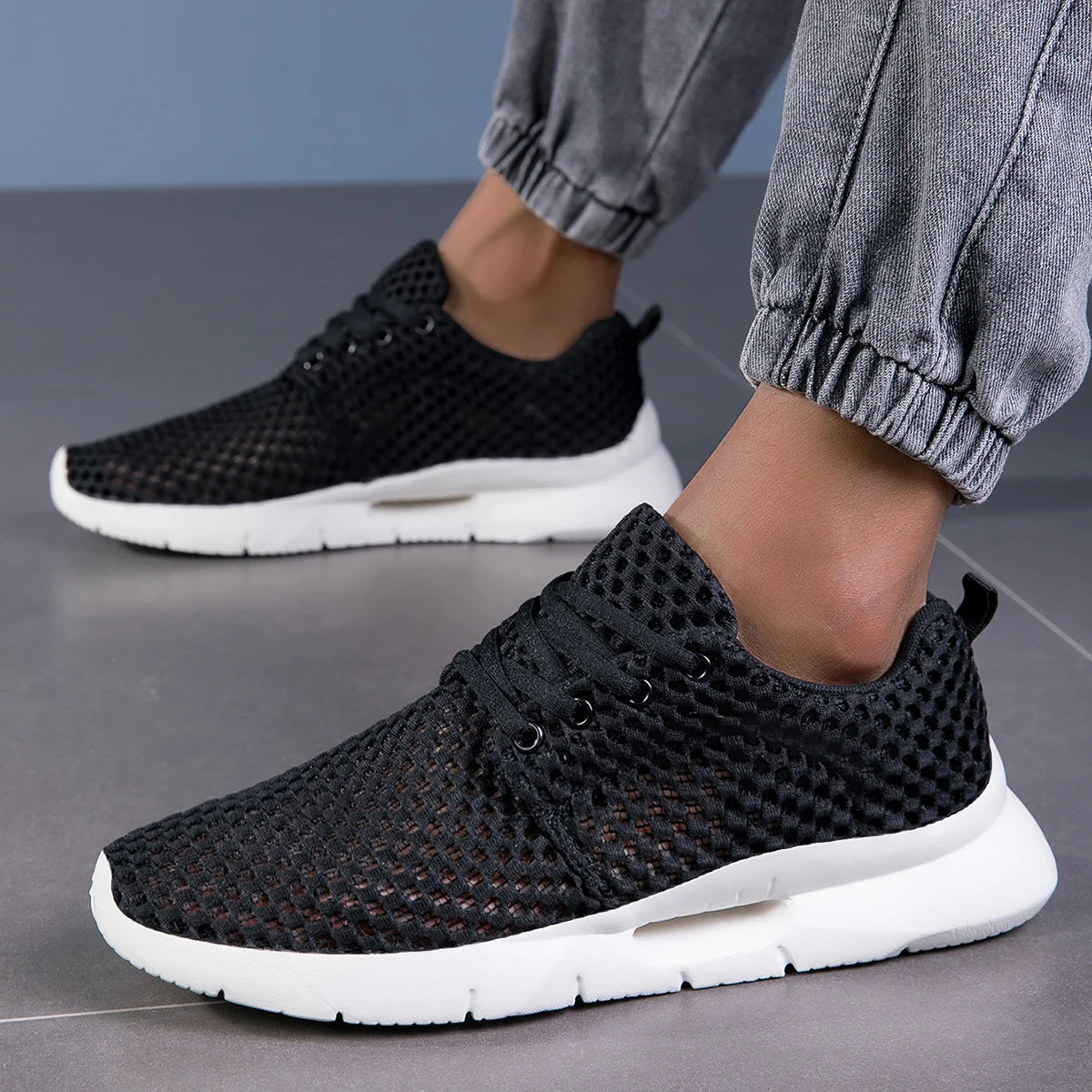 Women's Breathable Mesh Sneakers | Comfortable Slip-On Walking Shoes 5