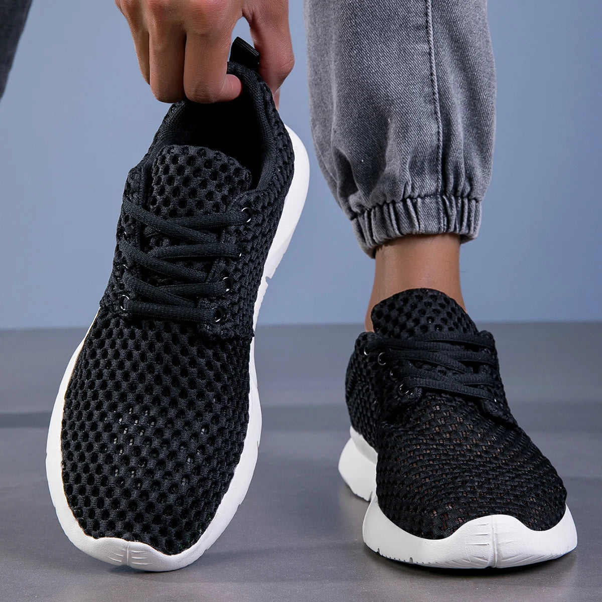 Women's Breathable Mesh Sneakers | Comfortable Slip-On Walking Shoes 7