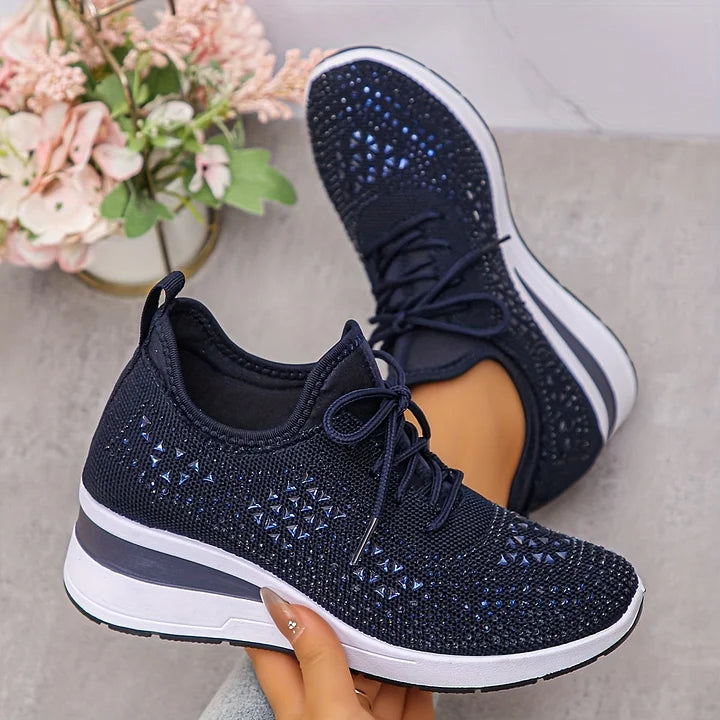 Women's Breathable Mesh Sneakers | Elegant Orthopedic Slip-On Walking Shoes 3