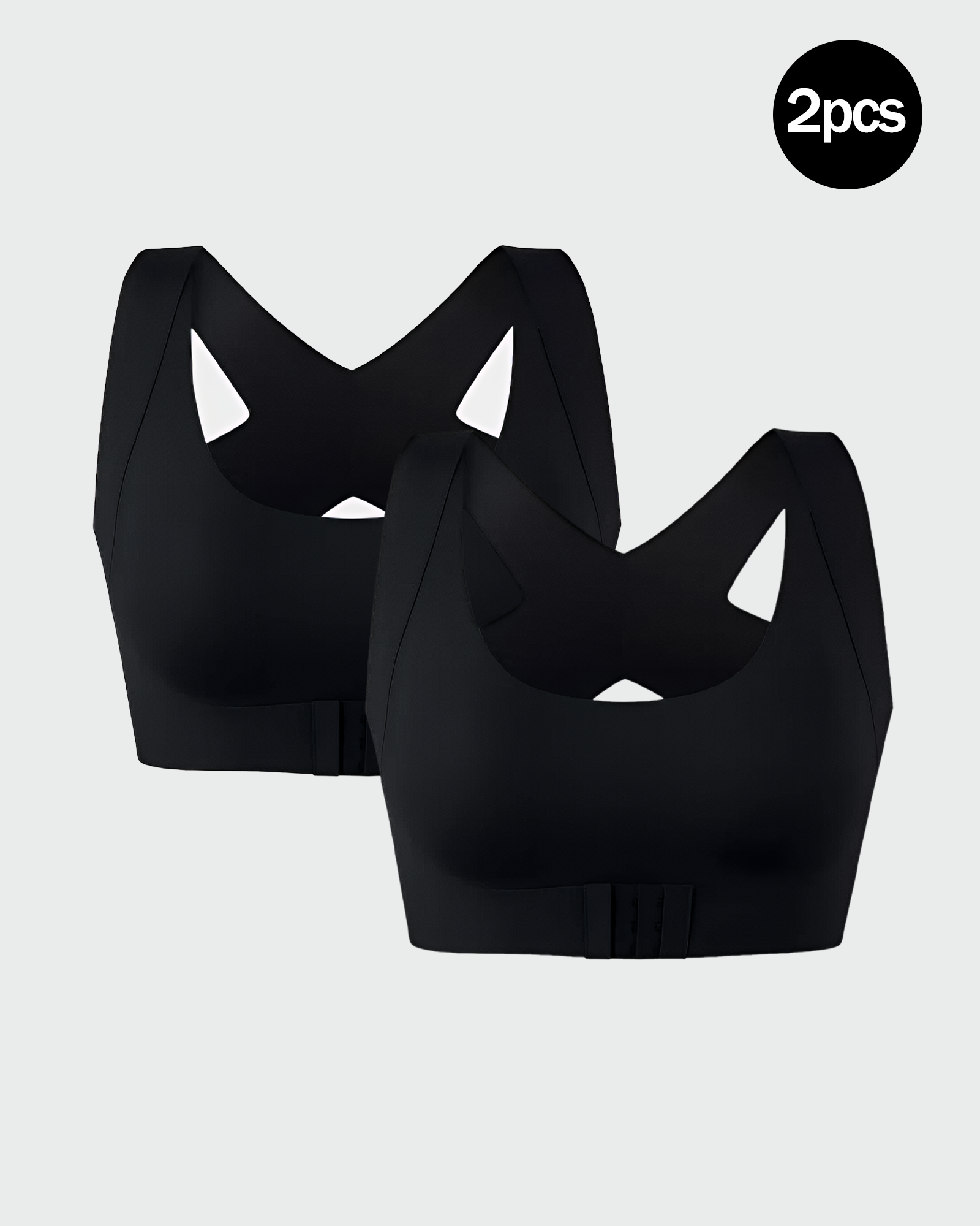 Women's Breathable Wireless Bra | Posture-Correcting Comfortable Cross-Back Design 0