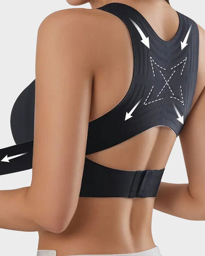 Women's Breathable Wireless Bra | Posture-Correcting Comfortable Cross-Back Design 7