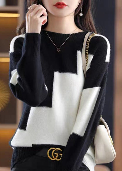 Women's Cashmere Knit Sweater | Cozy Oversized Pullover for Fall 0