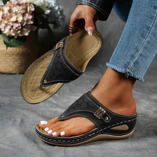 Women's Cushioned Orthopedic Sandals | Elegant Supportive Summer Footwear 0