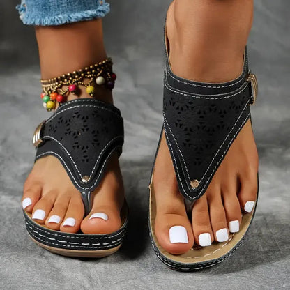 Women's Cushioned Orthopedic Sandals | Elegant Supportive Summer Footwear 1