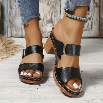 Women's Cushioned Synthetic Sandals | Stylish Orthopedic Comfort for All-Day Wear 5