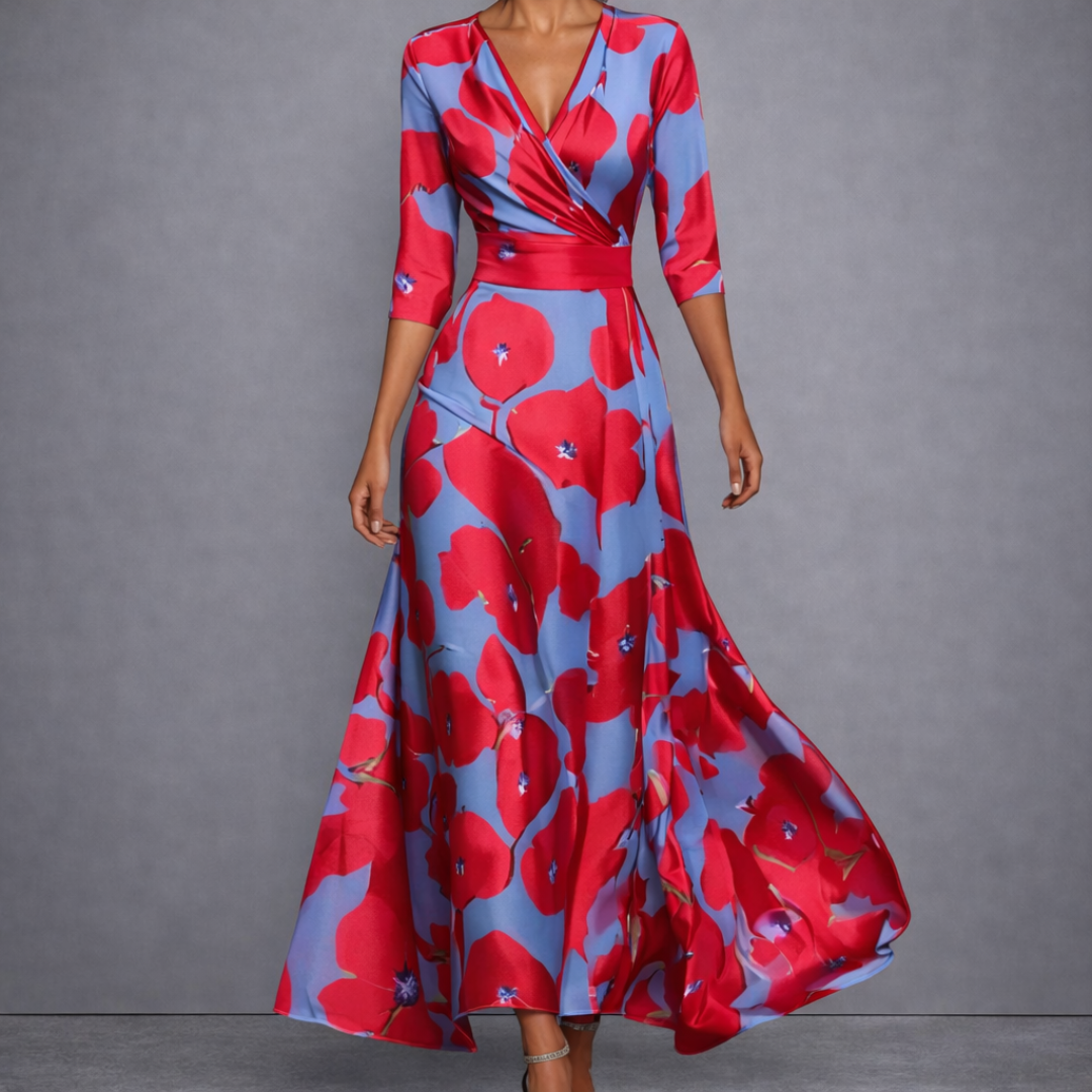 Women's Floral Maxi Dress | Elegant Flowing Summer Dress for Timeless Style 2