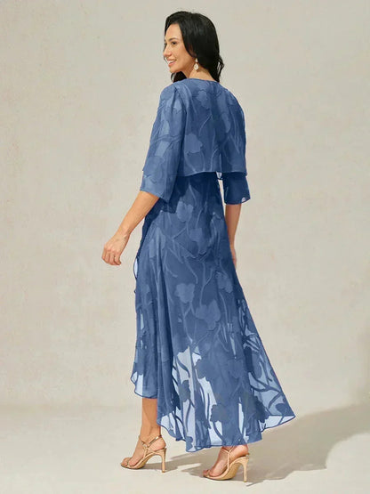 Women's Floral Sheer Chiffon Cardigan | Elegant Lightweight Short Layering Shrug 2