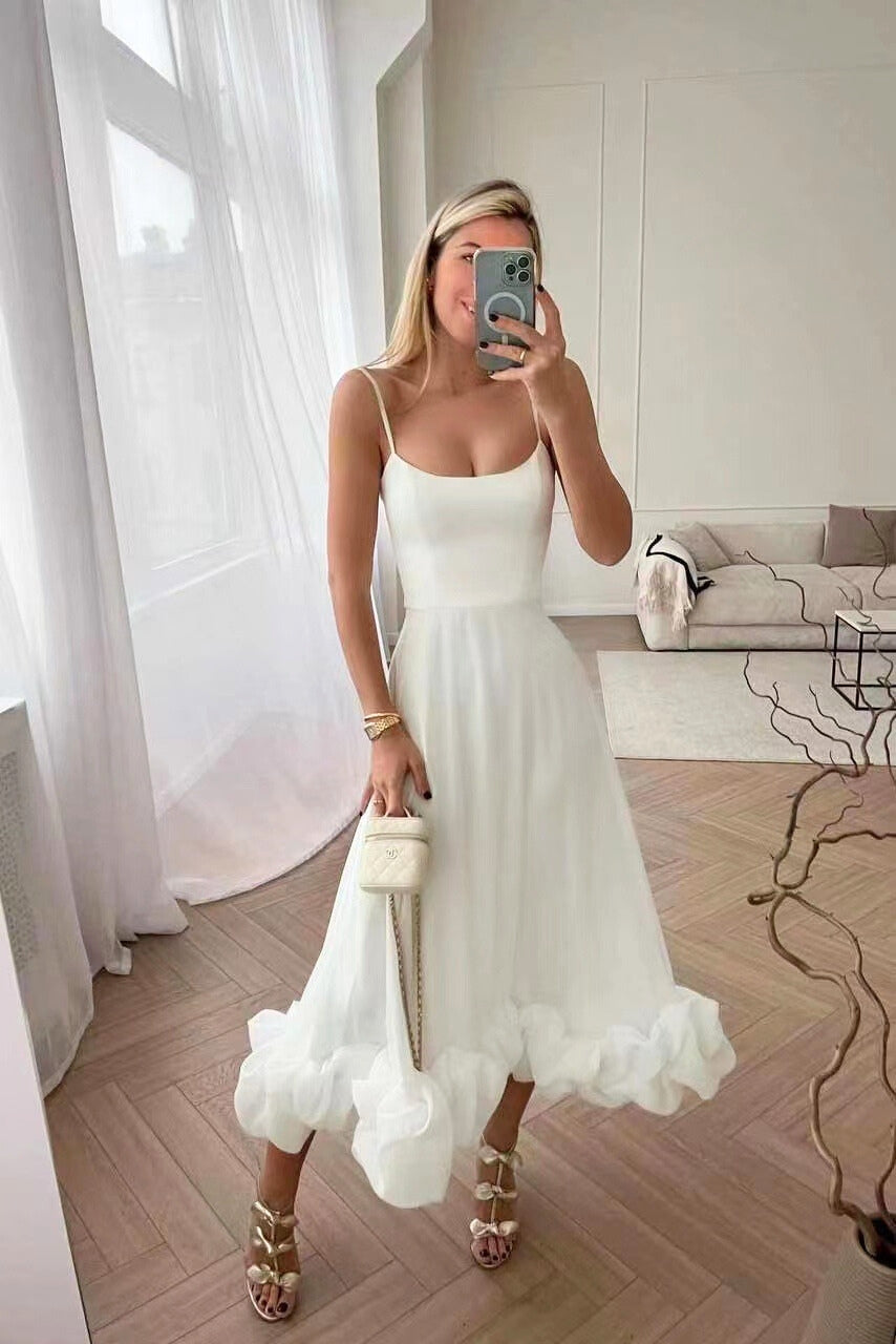 Women's Flowing Chiffon Maxi Dress | Elegant Summer Evening Gown 4