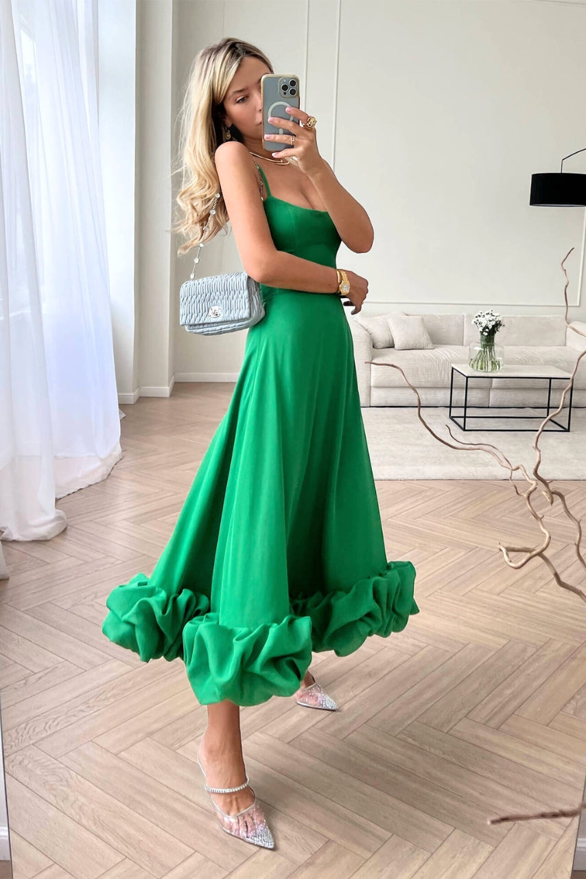 Women's Flowing Chiffon Maxi Dress | Elegant Summer Evening Gown 5